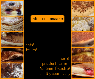 lien recette de blini ou pancake